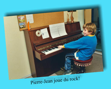 Pierre-Jean joue du rock!